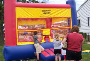 Everyone loves the bouncy gym!