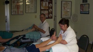 Reflexology by Relaxus with Bill and KayJean Furlong!