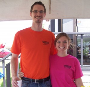Dr Scot Gray with his wife, Jenn!