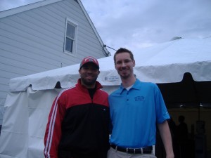 Dr Scot Gray with Stanley Jackson